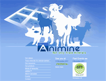 Tablet Screenshot of animine.eu
